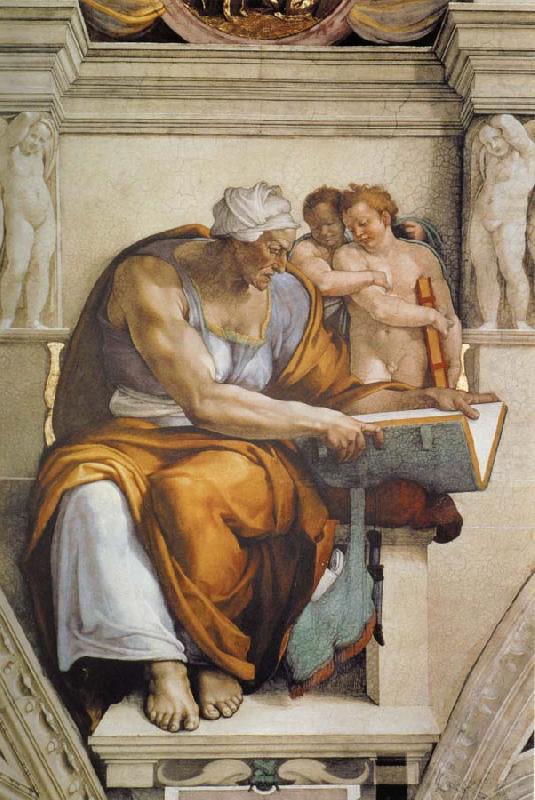 Michelangelo Buonarroti Cumaean Sibyl china oil painting image